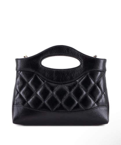 Nano Shiny Aged Calfskin 31 Shopping Bag satchel