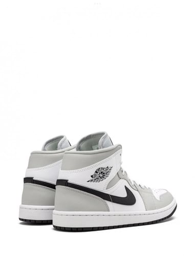 Air Jordan 1 Mid GS 'Light Smoke Grey