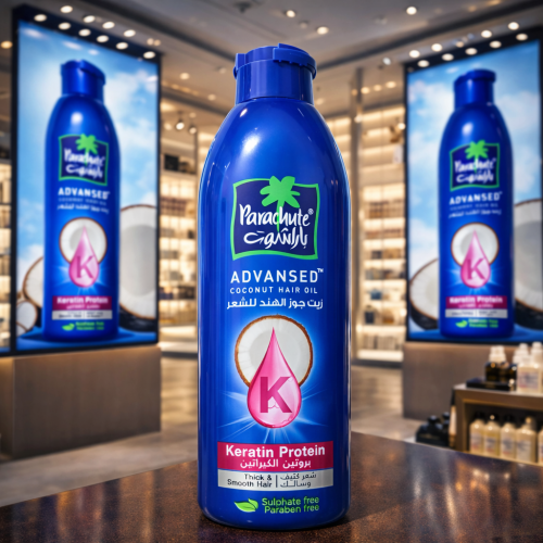 زيت باراشوت الاصلي المتطور بجوز الهند مع بروتين ال...