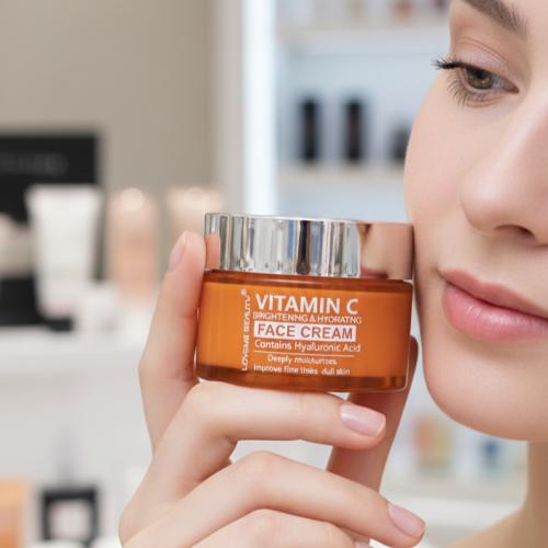 كريم وجه فيتامين سي للوجة من لوفمي بيوتي كريم الوج...