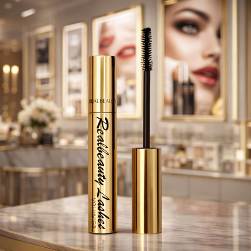مسكرة رموش تكثيف وتطويل من ريال بيوتي مع هذه الماس...
