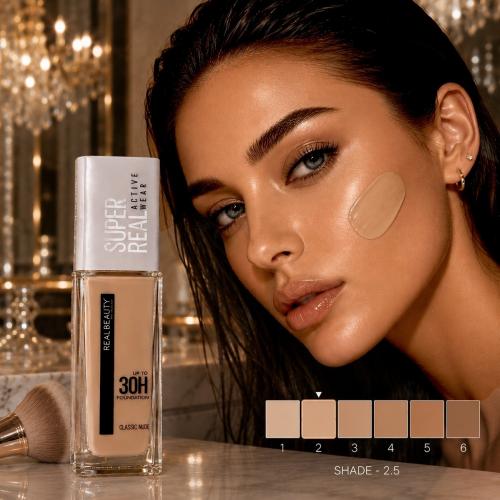 كريم اساس 6 تمتعي بتوهج صحي لبشرتك مع فاونديشن من...