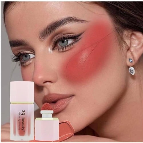 احمر خدود سائل 3Q متوهج طبيعي يدوم طويلا، مقاوم لل...