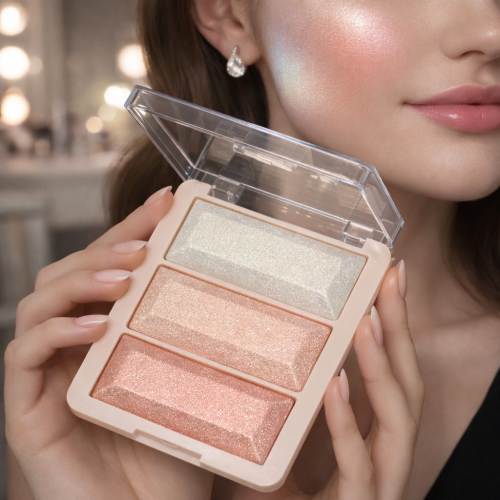 باليت الإضاءة والظلال رقم 2 من PINK KEY – Baked Ey...