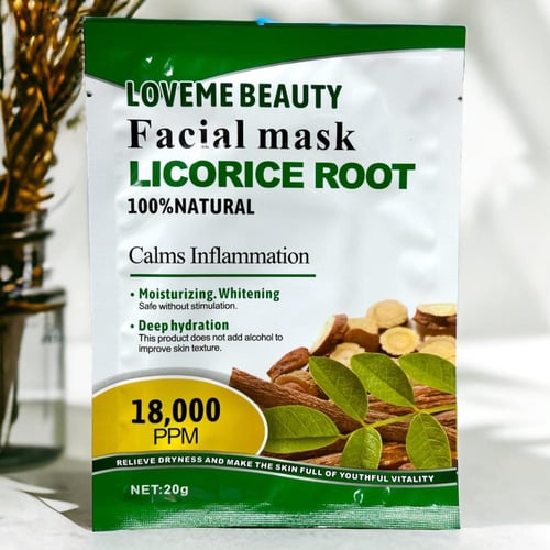 قناع عرق السوس من لوف مي هذا المنتج معززة وعالية ا...