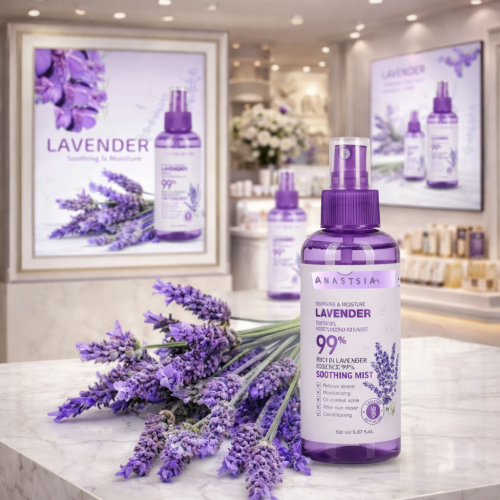 لافندر بخاخ 180مل لترطيب وتهدئة البشرة من اناستلا...