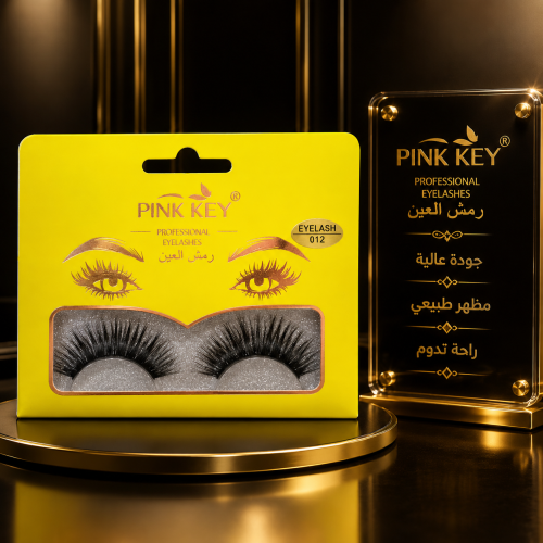 رموش PINK KEY تمنحك إطلالة ساحرة ولمسة فخامة من أو...