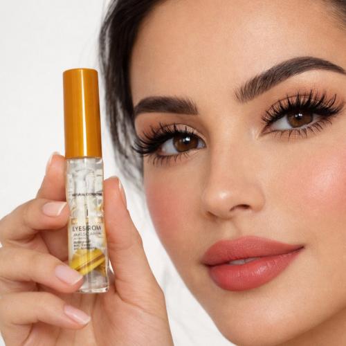 مسكره جل مقوية ومطولة للرموش بخلاصة الذهب اطول واك...