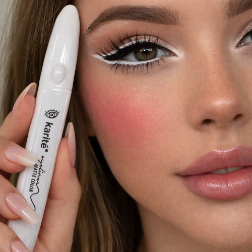 كحل ايلاينر سائل لون ابيض من ريال بيوتي قلم تحديد...