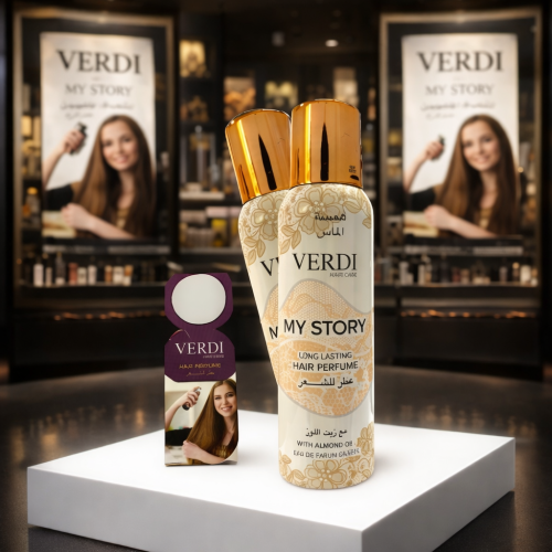 عطر شعر غني بالفيتامينات ورائحة النضافة منتج مسجل...