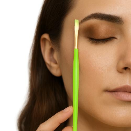فرشة ظل العيون المحمولة للسفر لوضع ظلال العيون وتح...