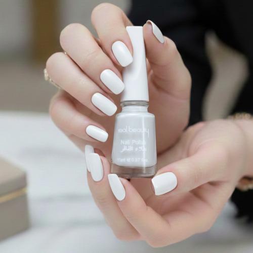 مناكير ريل بيوتي رقم 50 الرخامية إنه طلاء أظافر سر...