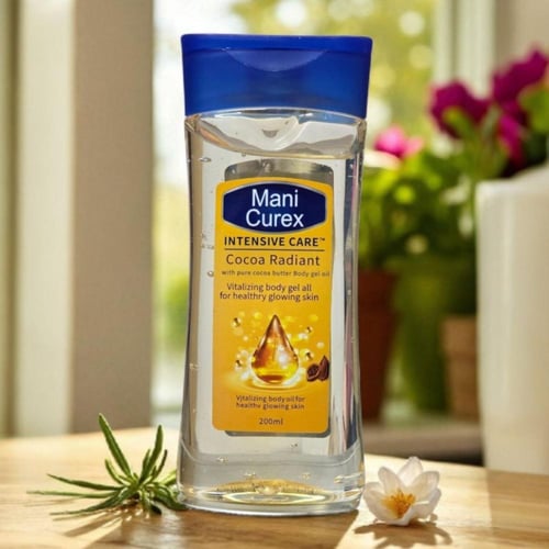 زيت جسم الكاكاو المشع من مكس اليجنس 200مل زيت ترطي...