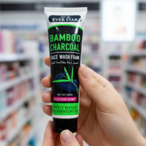 غسول وجه بخلاصة الفحم من ايفر استار تحتوي على خلاص...