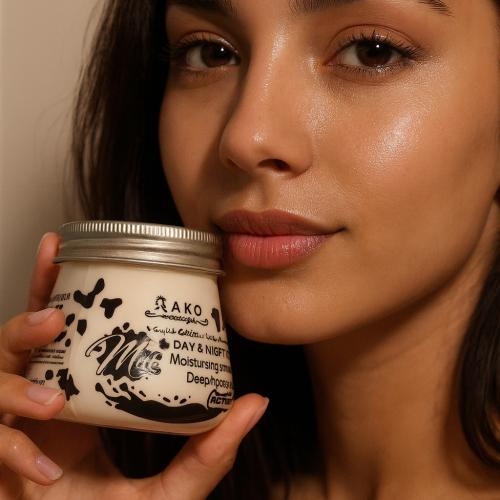 كريم ترطيب وتبيض ترطيب بعمق غني بفيتامين E من لوفم...