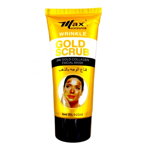 قناع الوجه بالذهب من ماكس اليجنس علاج مغذي ومعالج...