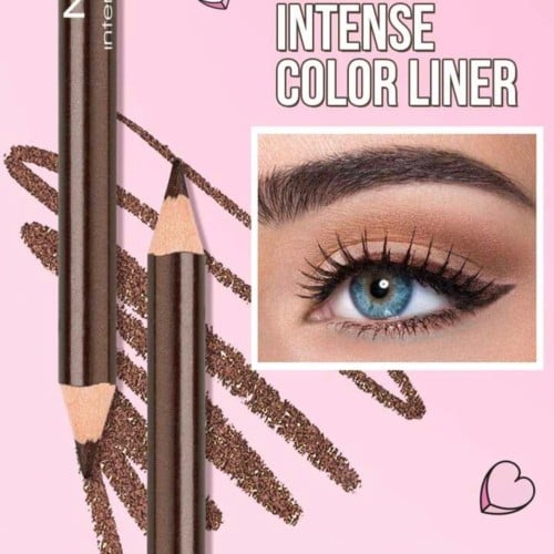 كحل بني فاتح من دروب بيوتي قلم تحديد عيون مقاوم لل...