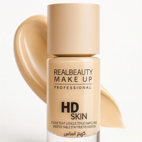 كريم اساس ريل بيوتي رقم M03 كريم تغطية كاملة خافي...