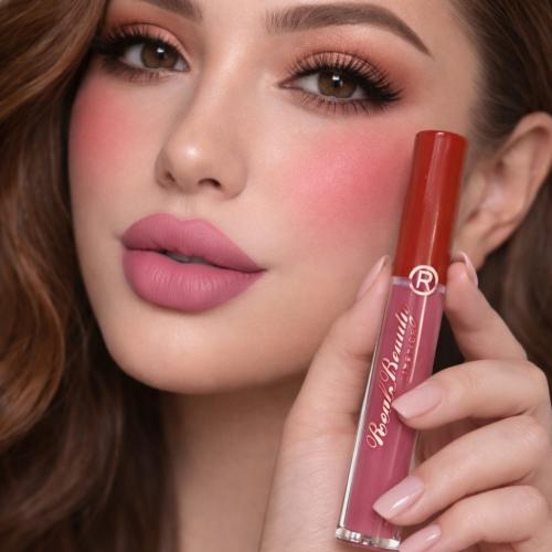 روج سائل ثابت من ريال بيوتي رقم 523 روج ناعم ثابت...