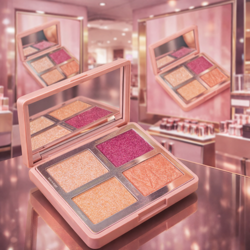 باليت اضاءة+احمر خدود من ريال بيوتي متوهج طبيعي يد...