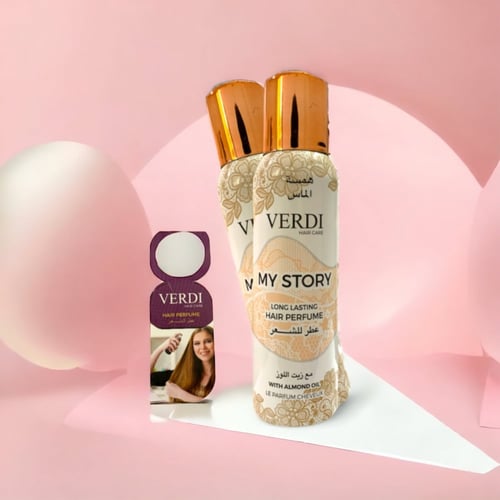 عطر شعر غني بالفيتامينات ورائحة النضافة منتج مسجل...