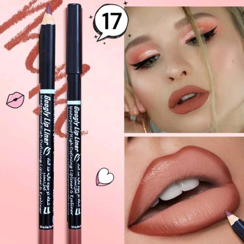 محدد شفايف من بلينر رقم 17 قلم تحديد شفاه مقاوم لل...