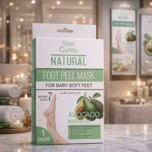 قناع تقشير القدمين بالأفوكادو دلّلي قدميك بعناية ع...