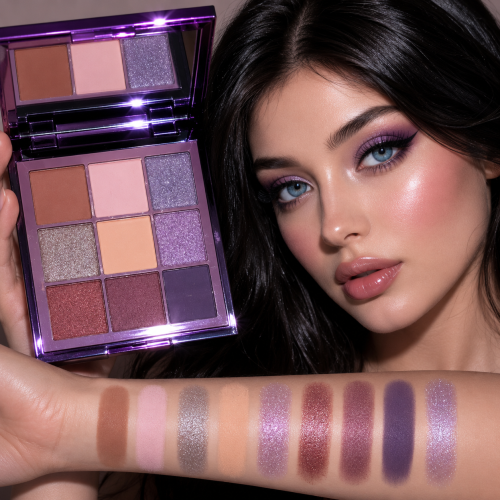 ظل عيون PURPLE من من ريل بيوتي باليت ظل العيون باش...