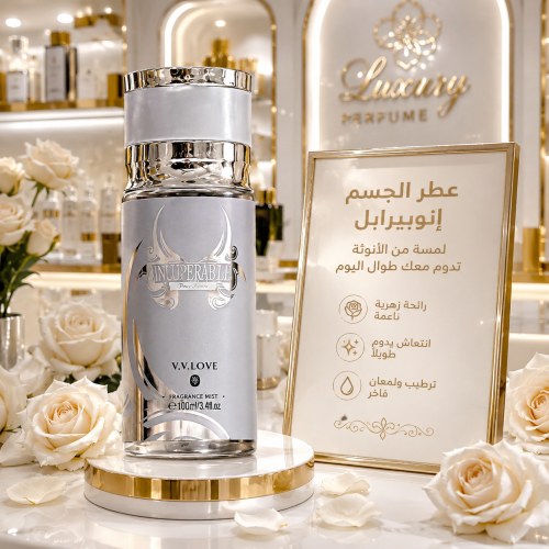 عطر الجسم إنوبيرابل لمسة فاخرة تدوم معك طوال اليوم...