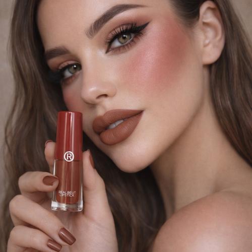 روج سائل ثابت من ريال بيوتي رقم 525 روج ناعم ثابت...