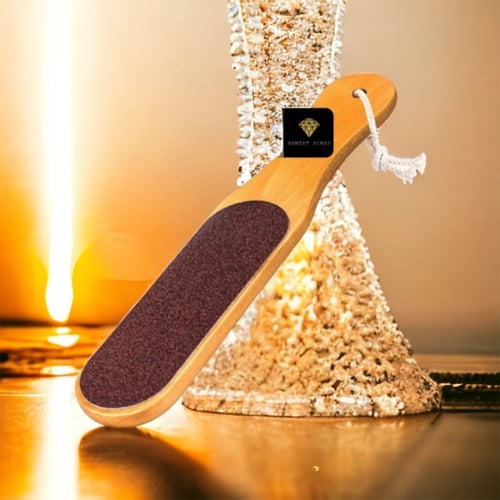 محك خشبي للأقدام