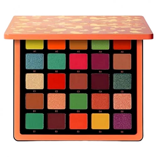 ظل عيون كبيير باليت ظل العيون باشباع لون قوي تظليل...