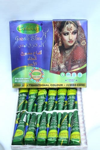 قمع حناء لون عودي