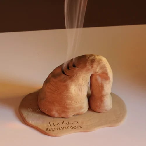 Elephant Rock Incense Burner