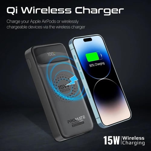 بطارية متنقلة محمولة لاسلكية بقدرة 20000 مللي أمبي...