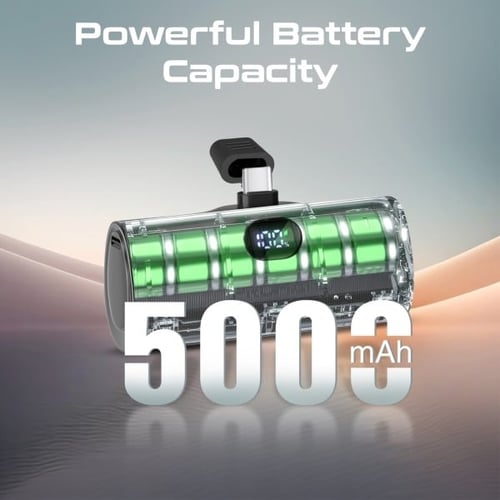 مجموعة باور بانك من بروميت 4 × 5000 مللي أمبير مع...