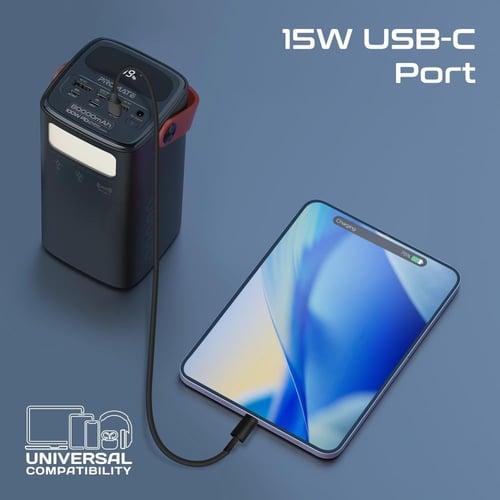 بطارية جبارة بسعة 80000 مللي أمبير – شحن سريع USB-...