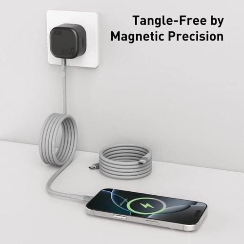 جودا - كيبل شحن JODA ماج رول مغناطيسي بقوة 60 واط...