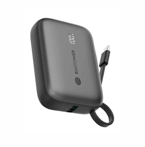 بطارية راف باور بقوة 20 واط بسعة 10000 ملي امبير م...