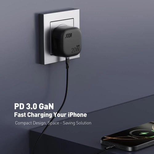 شاحن جداري جودا فولت بود بقوة 20 واط بمنفذ تايب سي...