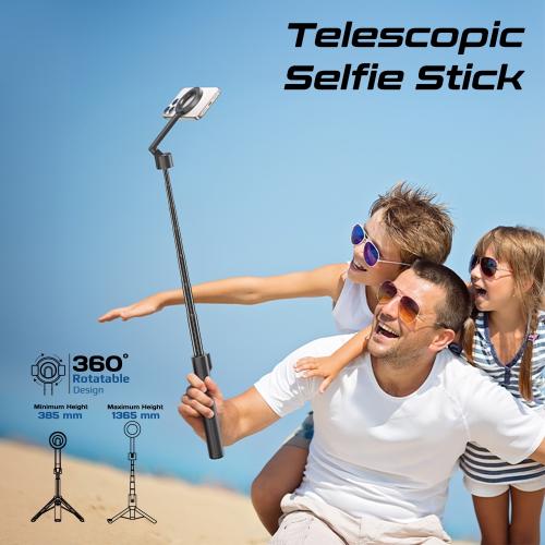 أحدث عصا سيلفي قابلة للتمديد مع قاعدة ثلاثية القوا...