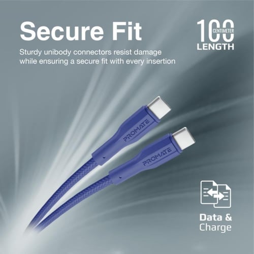 كيبل USB-C™ إلى USB-C™،سريع بقوة 60 واط مع مزامنة...