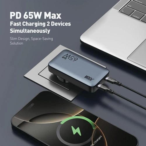 شاحن جداري جودا VoltPad بقوة 45 واط بمنفذين تايب س...