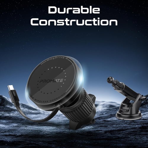 شاحن سيارة لاسلكي بتقنية ماج سيف المغناطيسية MagSa...