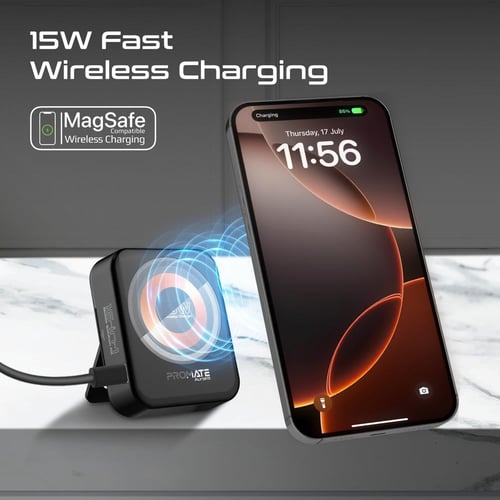 أفضل مجموعة شحن لاسلكي مدمجة بقدرة 15 واط مزودة بك...