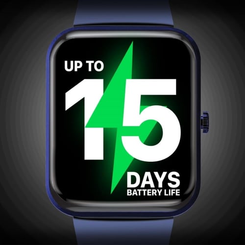 ساعة ذكية من بروميت مزودة بتقنية البلوتوث 5.0، شاش...