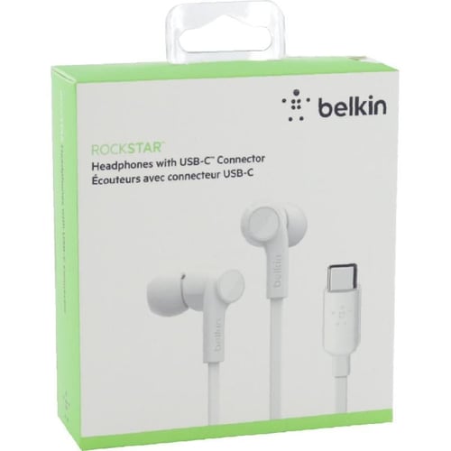 سماعة بيلكن تايب سي ابيض