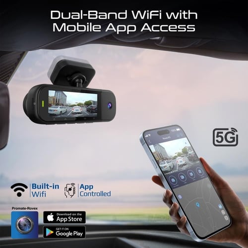 كاميرا سيارة ثلاثية العدسات بدقة ‎4K‎ لتصوير أمامي...