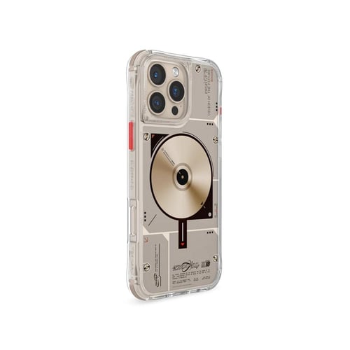 جراب سكين ارما (NOVA) شفاف ماج سيف لون ذهبي ايفون...