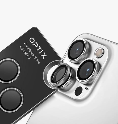 حمايه كاميرا يونيك Aluguard حبات 16 بروماكس ذهبي